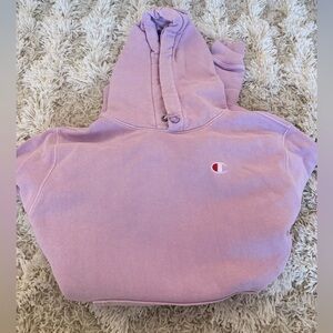 pink hoodie